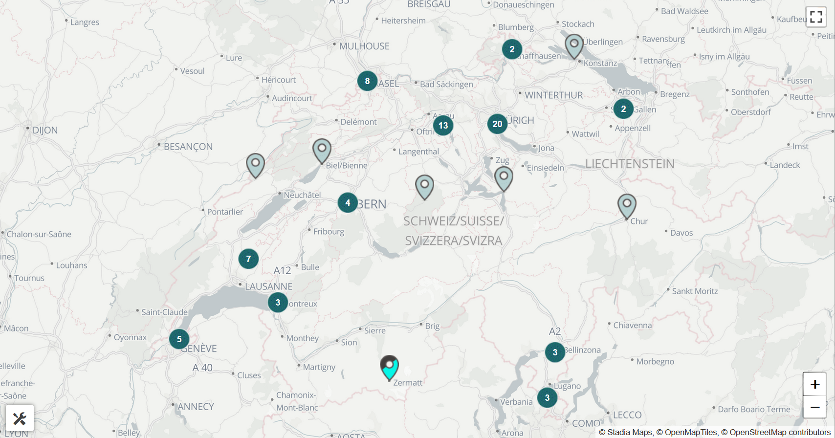 Krypto Automaten in der Schweiz