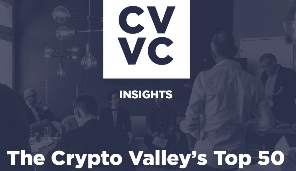Wissenswertes aus dem CV VC Top 50 Report Crypto Valley