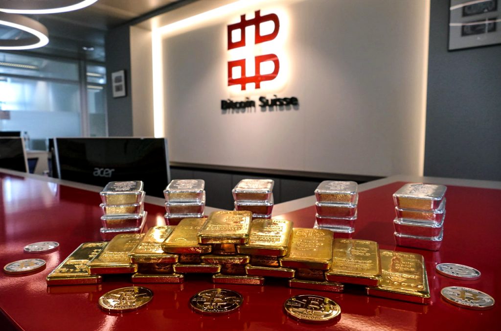 Bitcoin Suisse kündigt Edelmetallhandel an Bitcoin Suisse Edelmetallhandel