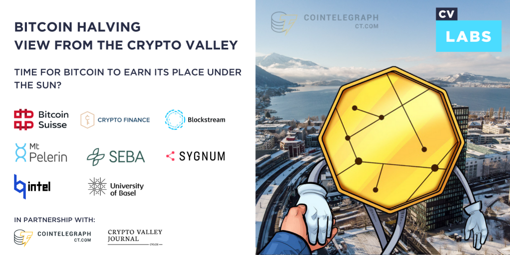 Bitcoin Halving – Sicht aus dem Crypto Valley Bitcoin Halving View