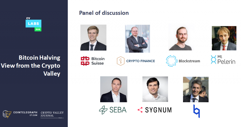 Bitcoin Halving: Die Sicht aus dem Crypto Valley Halving Crypto Valley