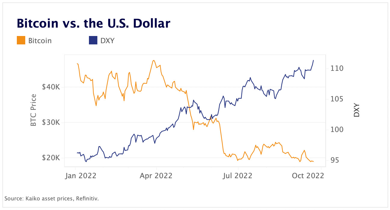 U.S. Dollar hits 20-year high