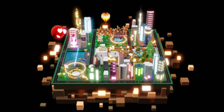 Virtuelles NFT-Land im Metaversum als aufstrebende Anlageklasse