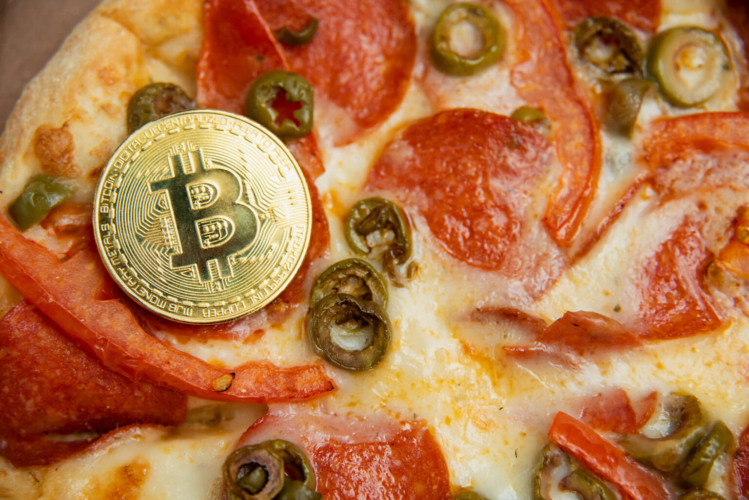 Der Bitcoin Pizza Day: ein Stück Blockchain-Geschichte Traditioneller Bitcoin Pizza Day 22. Mai
